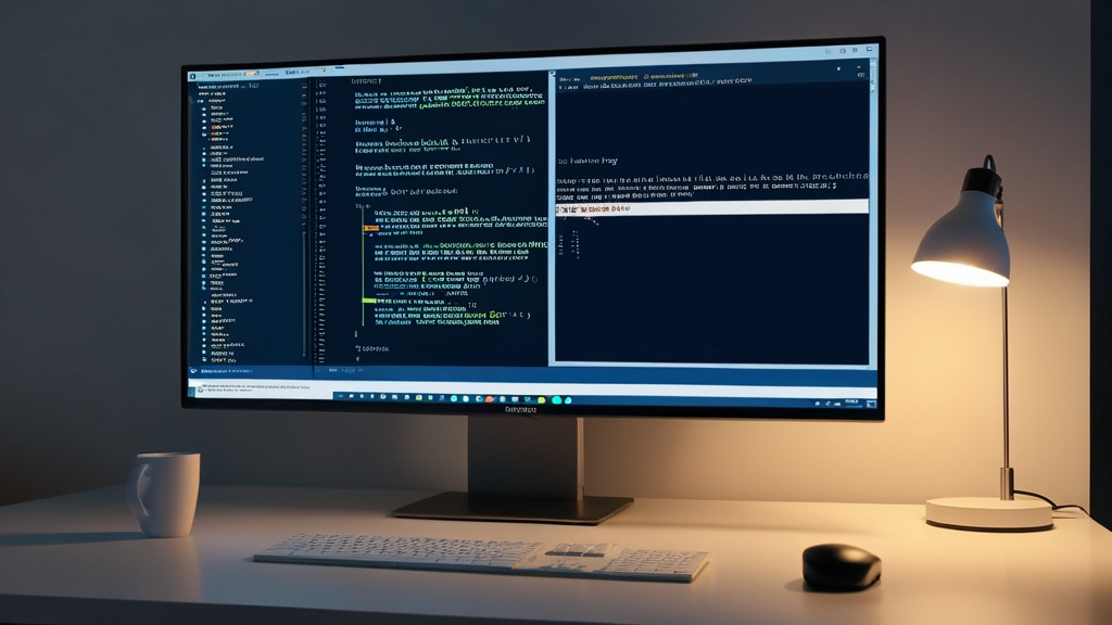 Python 텔레그램 봇 코드 작성 화면