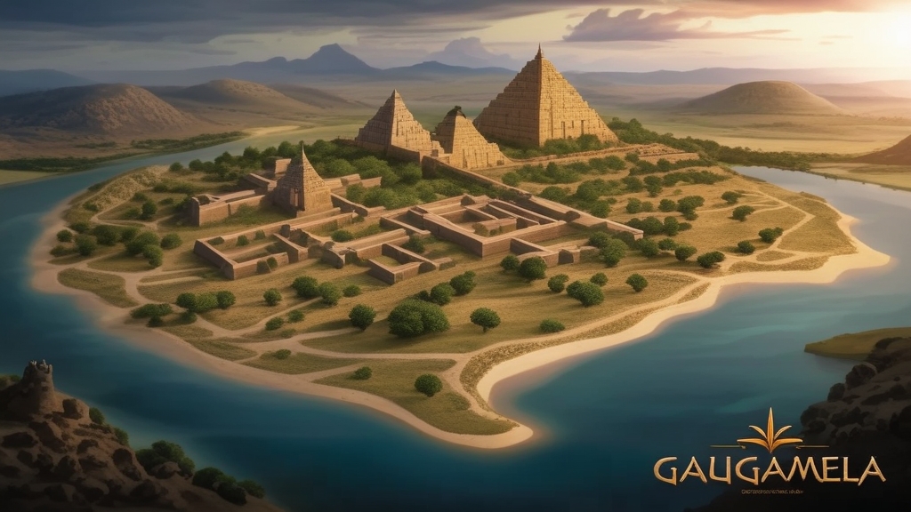 gaugamela map