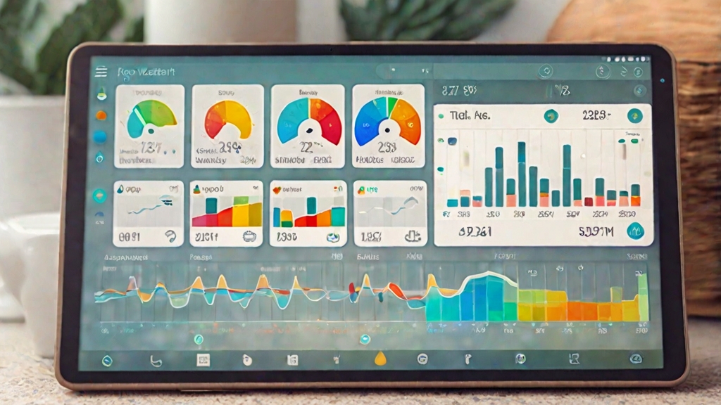 Home Assistant 대시보드 화면 예시