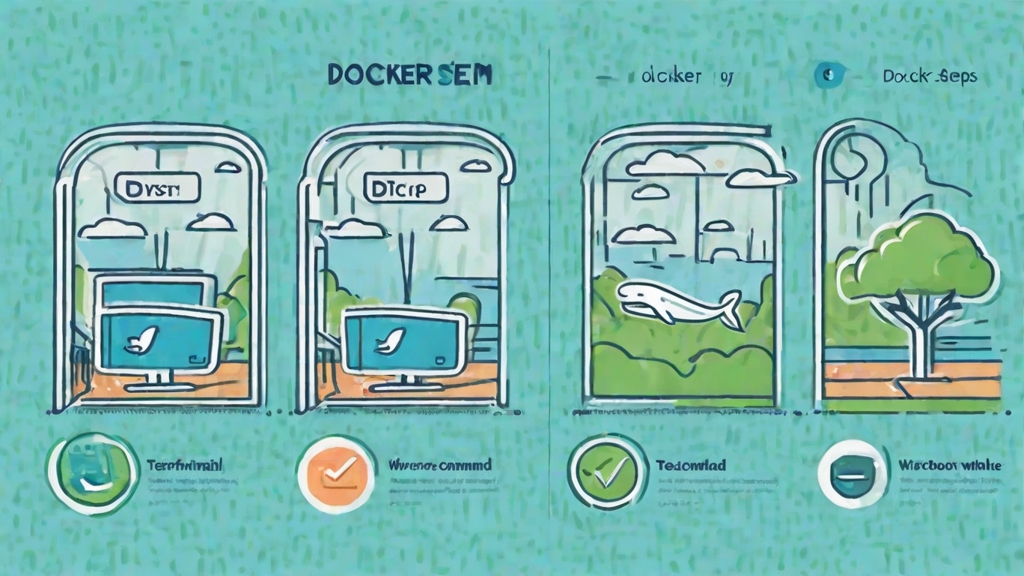 Open WebUI Docker 설치 3단계 일러스트