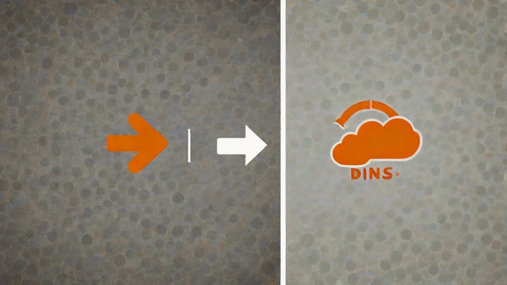 프록시 ON과 DNS Only 비교 일러스트